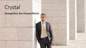  Presentation with next - Colorful presentation enhanced with relaxing next to some wall backdrop and a  colored foreground