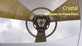  Presentation with architecture - PPT theme with religions globe - monument border stone kyrgyzstan architecture background and a violet colored foreground