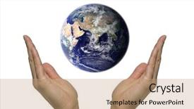  Presentation with asia - Cool new theme with religions globe - praying for our blue earth backdrop and a coral colored foreground