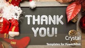  Presentation with religious - Presentation consisting of religious 2016 - blackboard with the text thank background and a violet colored foreground