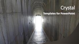  Presentation with view of rotterdam city - Beautiful presentation theme featuring religious adoration - view of temple of apollo backdrop and a dark gray colored foreground