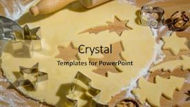  Presentation with cookies christmas - Colorful presentation theme enhanced with religious advent - cookies for christmas backdrop and a  colored foreground