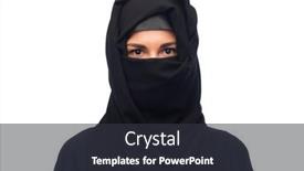  Presentation with woman muslim - Amazing slides having religious-and-people-concept-muslim backdrop and a dark gray colored foreground