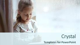  Presentation with religious bible - Amazing slides having religious christian girl praying backdrop and a sky blue colored foreground