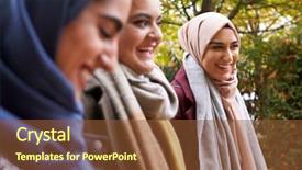  Presentation with british - Presentation theme featuring  background and a  colored foreground