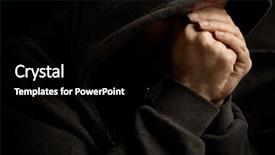  Presentation with religious - Presentation enhanced with religious service - hopeless background and a black colored foreground