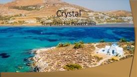  Presentation with orthodox - PPT layouts featuring religious water cross - aerial drone view of small background and a coral colored foreground