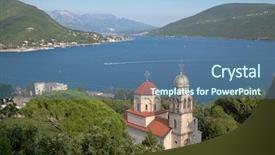  Presentation with kotor montenegro - Amazing presentation having religious water cross - view of kotor bay backdrop and a ocean colored foreground