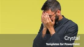  Presentation with catholic eucharist sacrament of communion - PPT layouts enhanced with religious worry - adult hispanic catholic priest man background and a  colored foreground