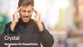  Presentation with catholic - Audience pleasing PPT layouts consisting of religious worry - young catholic christian priest man backdrop and a tawny brown colored foreground