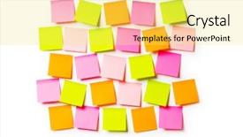  Presentation with white - Amazing PPT layouts having reminder notes isolated backdrop and a yellow colored foreground