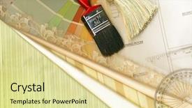  Presentation with pink color velvet textile - Cool new presentation design with remodel sales - color swatches textile swatches backdrop and a blonde colored foreground