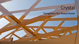  Presentation with residential - Amazing presentation design having remodel sales - new residential construction backdrop and a light blue colored foreground