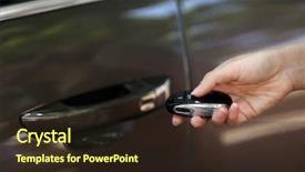  Presentation with remote - Amazing presentation theme having remote control car alarm system backdrop and a wine colored foreground