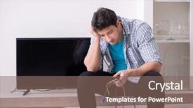  Presentation with black people trying to cross a broken bridge for peace - Beautiful presentation featuring remote signal - man trying to fix broken backdrop and a violet colored foreground