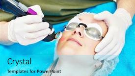  Presentation with pigment - Slides featuring removal or pigment color change background and a cyan colored foreground