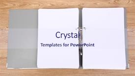  Presentation with file folder - Slide deck with plate tectonics - mineral background folded quartzite stone background and a  colored foreground.