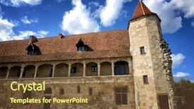  Presentation with french revolution in tourism - Amazing PPT layouts having renaissance - castle of henry iv backdrop and a tawny brown colored foreground