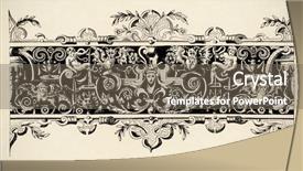  Presentation with renaissance - Presentation enhanced with renaissance engraving of 16 century background and a gray colored foreground