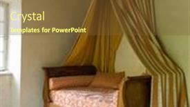  Presentation with renaissance - Beautiful slide set featuring renaissance-interior-photo-shot backdrop and a tawny brown colored foreground