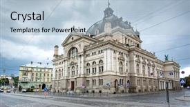  Presentation with renaissance - Audience pleasing presentation consisting of abstract background of burning coals of fire with sparks backdrop and a crimson colored foreground