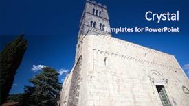  Presentation with renaissance - Audience pleasing slide set consisting of renaissance music - view of the 10th century backdrop and a ocean colored foreground