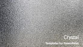  Presentation with silver - Presentation design enhanced with rendered silver or tin foil background and a gray colored foreground