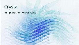  Presentation with cool - Presentation featuring rendered theme for your project background and a sky blue colored foreground