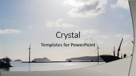  Presentation with power energy - Colorful theme enhanced with kinetics - renewable energy technology and power backdrop and a light gray colored foreground