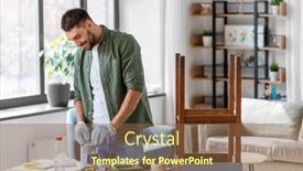  Presentation with home improvement - PPT layouts with repair-diy-and-home-improvement background and a tawny brown colored foreground