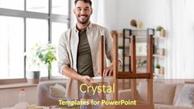  Presentation with home improvement - Slides having repair-diy-and-home-improvement background and a coral colored foreground