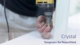  Presentation with drilling machine - 