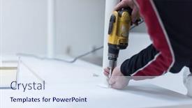  Presentation with drilling machine - 