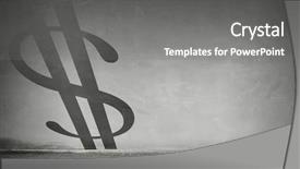  Presentation with investment money - Presentation design having repeat business - money investment risk mixed media background and a gray colored foreground