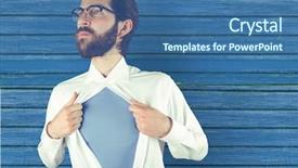  Presentation with sonar blue modern ship radar - Theme having repetition - hipster opening the t-shirt background and a ocean colored foreground