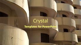  Presentation with colonial - PPT layouts consisting of repetition-of-roundish-and-concrete background and a tawny brown colored foreground