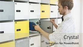  Presentation with creative - Amazing slides having repetitive work - side view of creative businessman backdrop and a mint green colored foreground