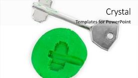  Presentation with security - Amazing slide deck having replication - key impression - security concept backdrop and a white colored foreground