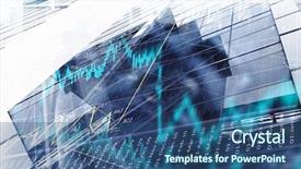  Presentation with lifestyle - PPT theme featuring report blue white - modern business lifestyle background and a ocean colored foreground