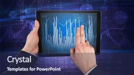  Presentation with financial system - PPT layouts enhanced with report on cloud computing system background and a navy blue colored foreground