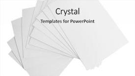  Presentation with watercolor paper texture white art - Slide set enhanced with report sheet - white paper close up background and a white colored foreground