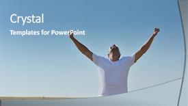  Presentation with agriculture field - Slides having representing success agriculture and free background and a teal colored foreground