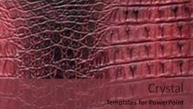  Presentation with reptile - Presentation theme enhanced with reptile-skin-texture background and a tawny brown colored foreground