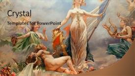  Presentation with france flag - Cool new presentation theme with republic flag liberty equality fraternity backdrop and a coral colored foreground