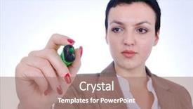  Presentation with business plan - PPT layouts consisting of requirements engineering - business woman designing a plan background and a coral colored foreground