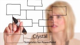  Presentation with diagram - Amazing theme having requirements engineering - businesswoman drawing diagram backdrop and a coral colored foreground