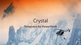  Presentation with rescue - Slide deck enhanced with rescue action haute savoie france background and a lemonade colored foreground