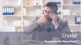  Presentation with fire rescue - Amazing presentation having rescue plan - businessman during fire alarm backdrop and a gray colored foreground