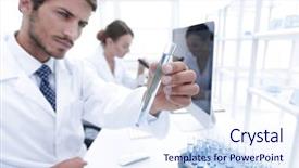  Presentation with auto repair out text - Amazing PPT layouts having research - busy group of researchers carrying backdrop and a sky blue colored foreground