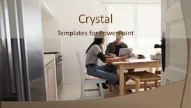  Presentation with teenagers - Beautiful slide deck featuring research free - two teenagers using laptop computer backdrop and a lemonade colored foreground